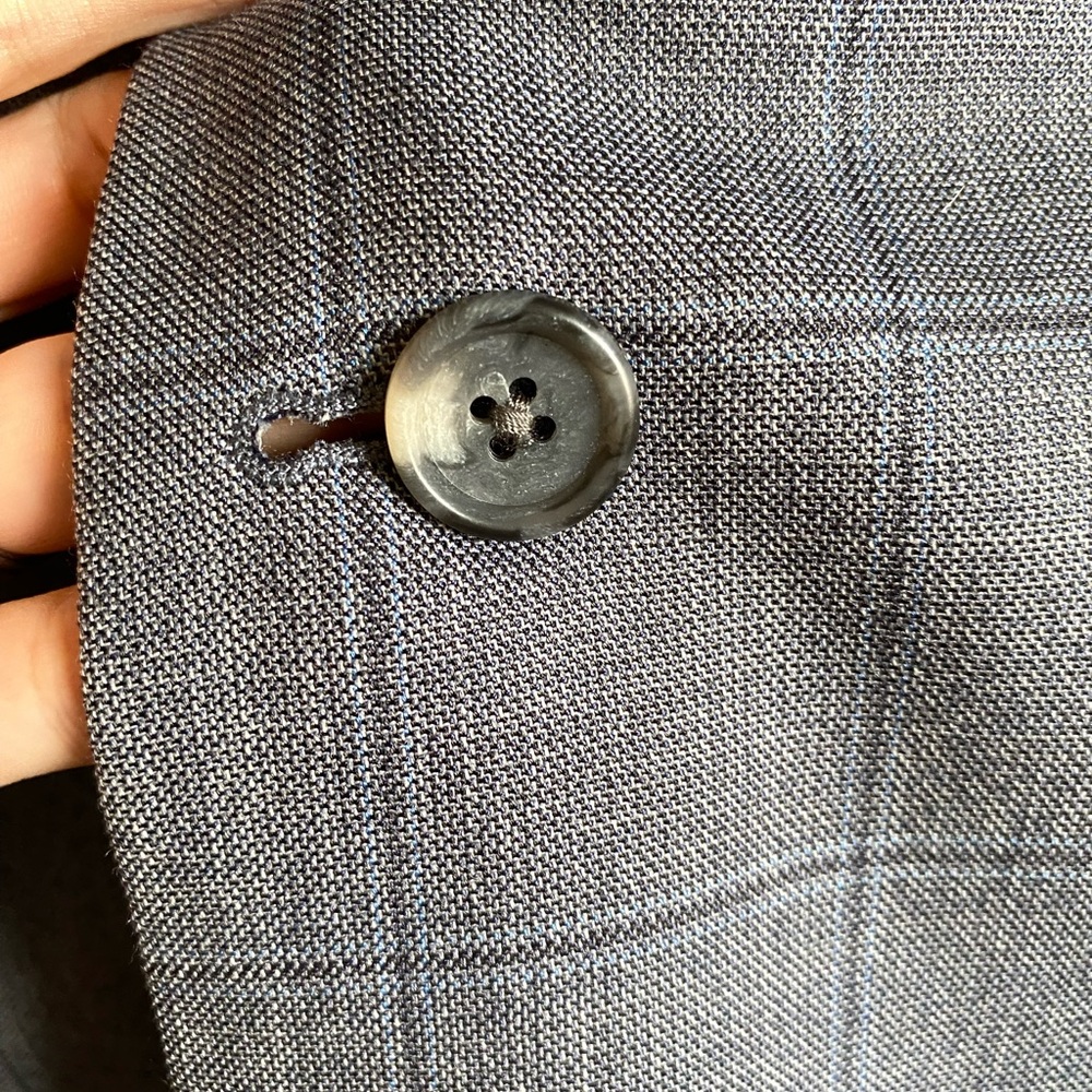Jos A Bank RESERVE Silk/Wool Blend Blazer/Sport Coat Traditional Fit Size 44Long - Picture 6 of 12